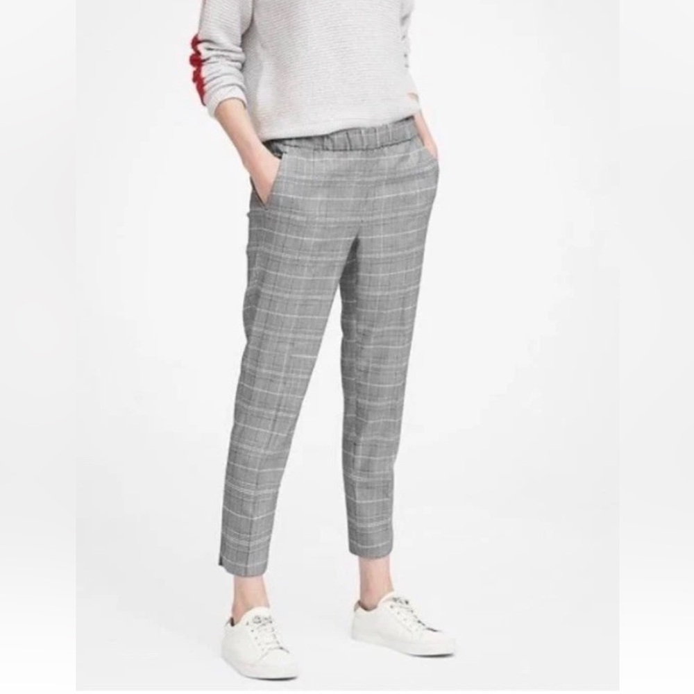 Banana Republic Hayden Gray Ankle Pants